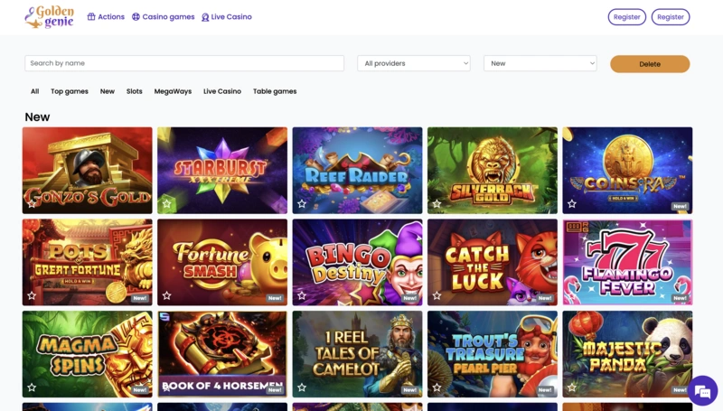 Golden Genie Games